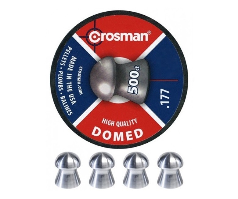 Пули Crosman Domed 4,5 мм, 0,48 грамм, 500 штук