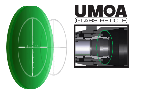 Оптический прицел Leapers UTG 2-16x44 Accushot T8 Tactical SCP3-216UMOA, гравировка UMOA, изображение 4
