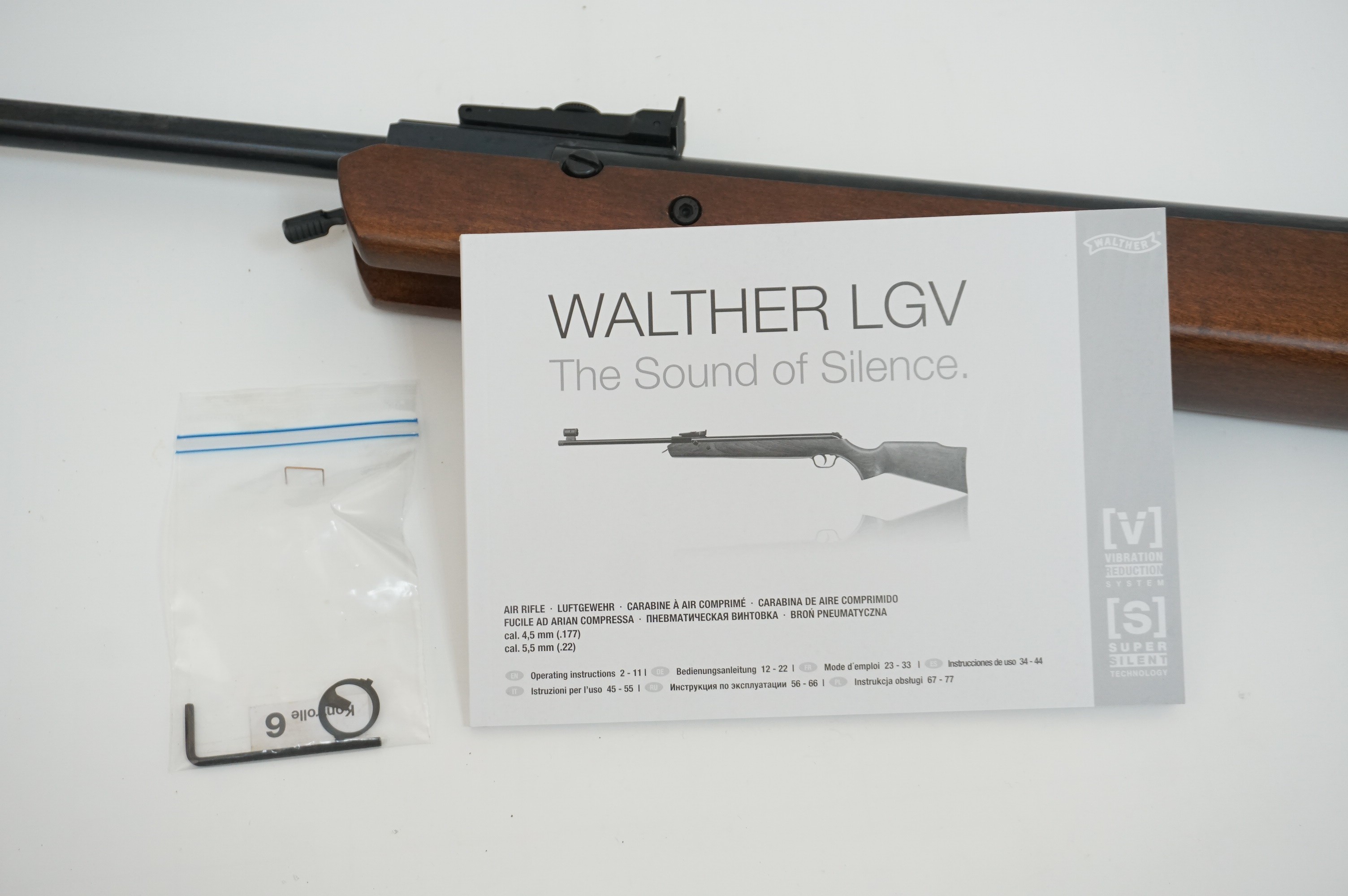 Пневматическая винтовка Umarex Walther LGV Master (дерево), изображение 9