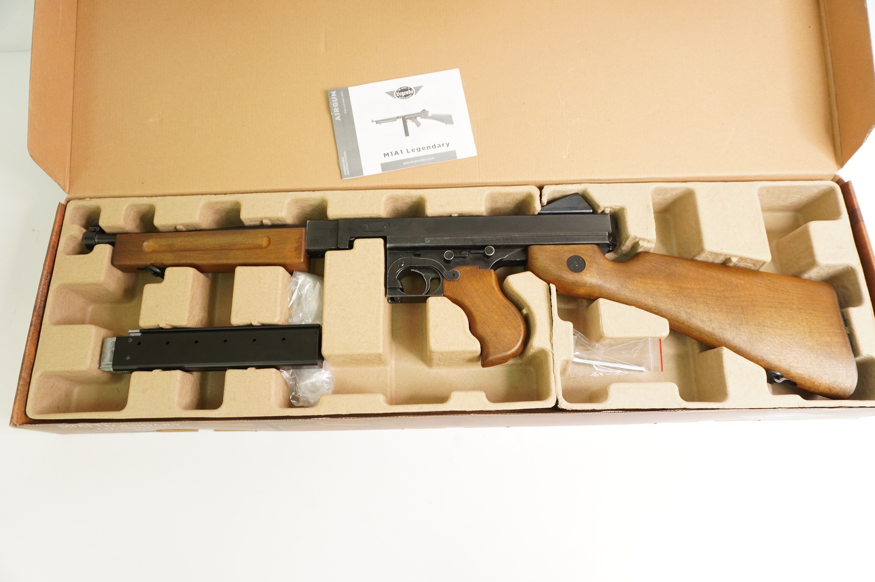Пневматический пистолет-пулемет Umarex Legends M1A1 (Томпсона), изображение 3
