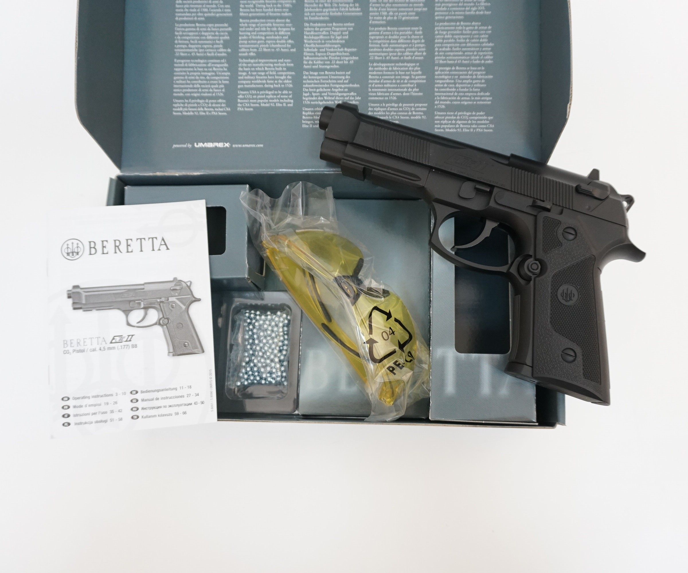 Пневматический пистолет Umarex Beretta Elite II, изображение 7