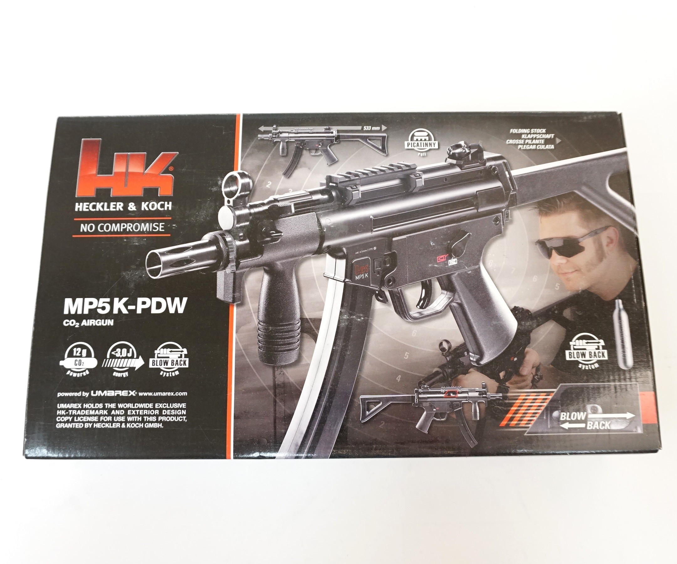 Пневматический пистолет-пулемет Umarex Heckler & Koch MP5 K-PDW, изображение 6