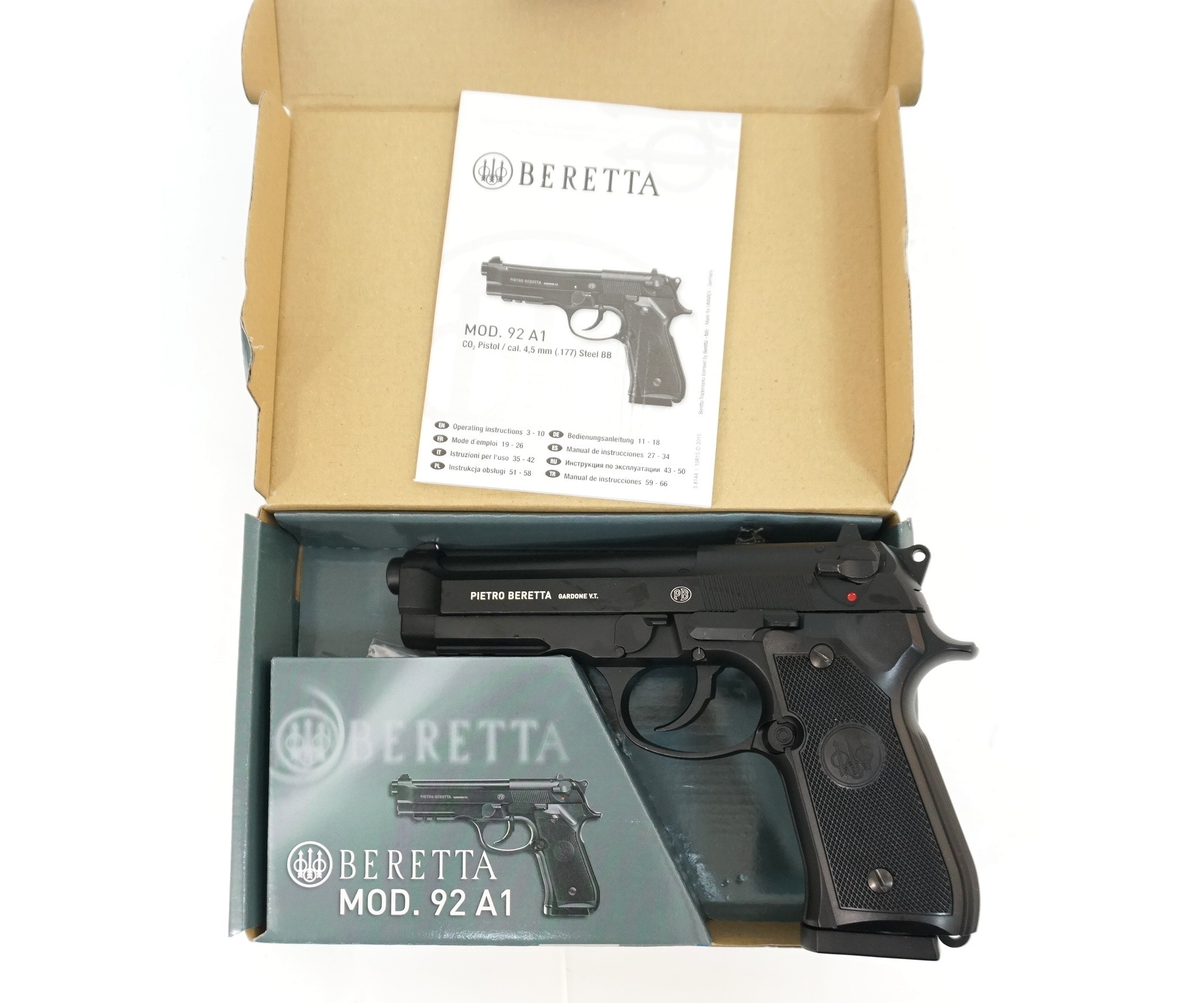 Пневматический пистолет Umarex Beretta M92 FS A1, изображение 7