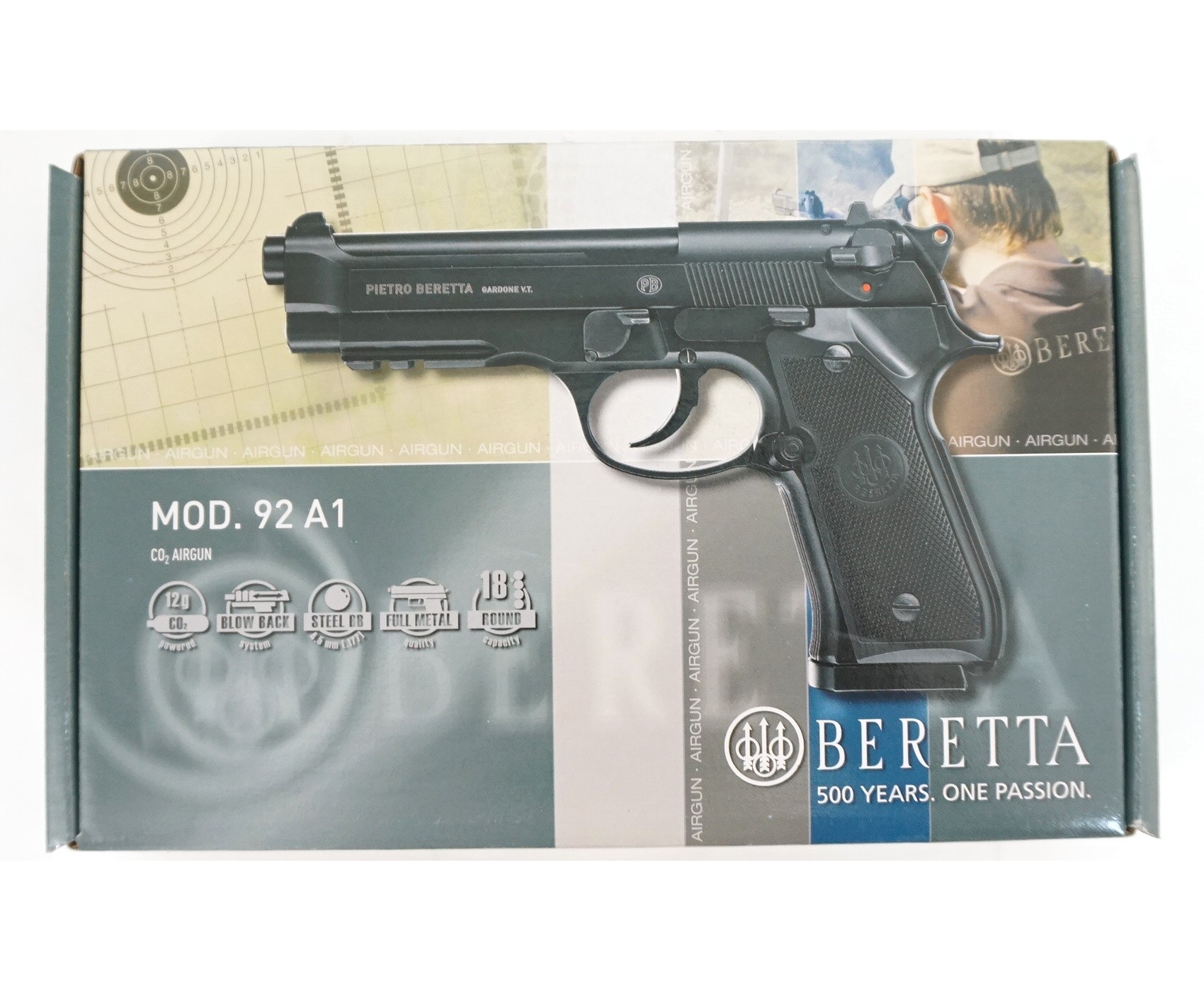 Пневматический пистолет Umarex Beretta M92 FS A1, изображение 11