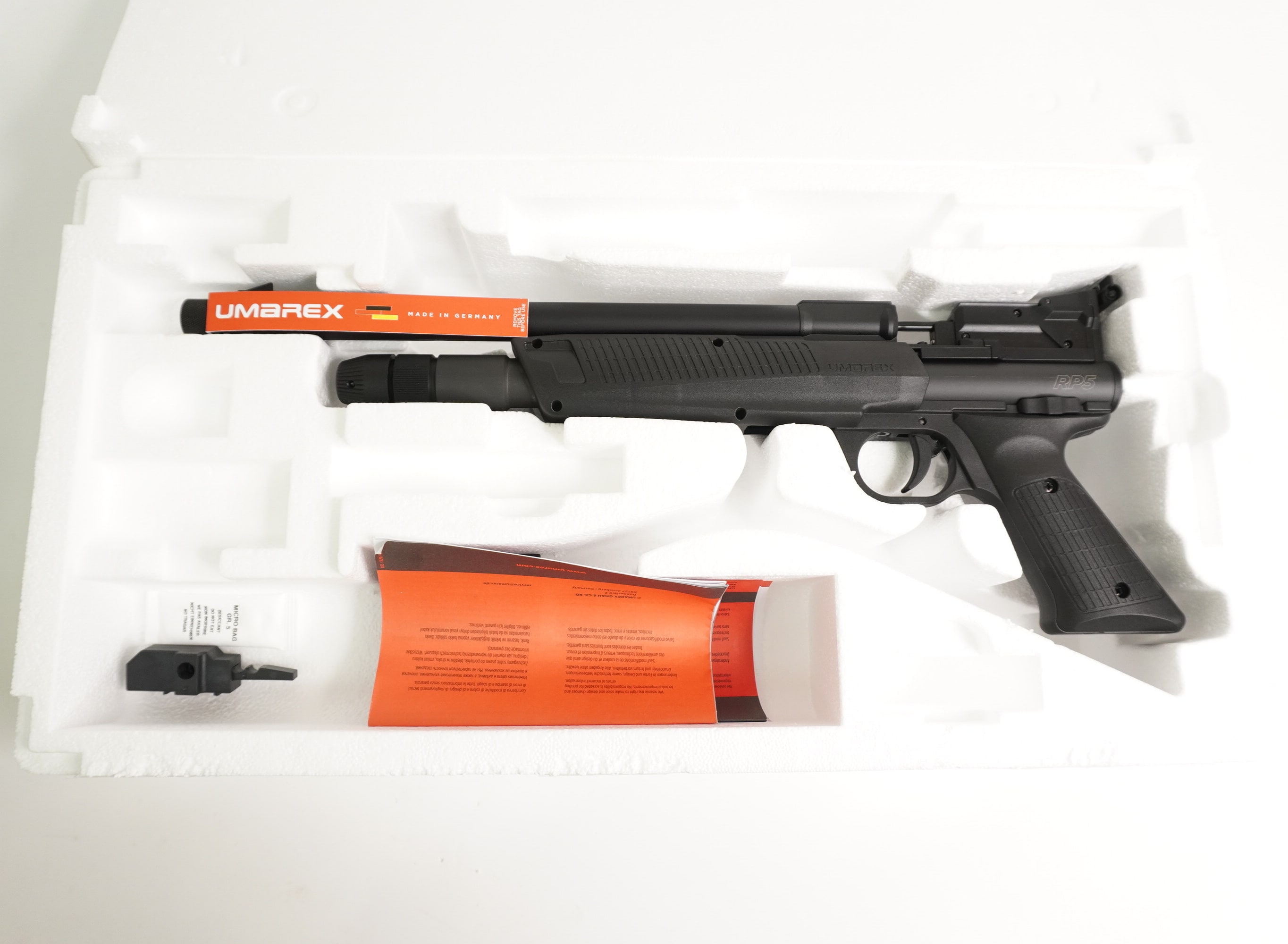 Пневматический пистолет Umarex RP5 (2x12г CO₂), изображение 3