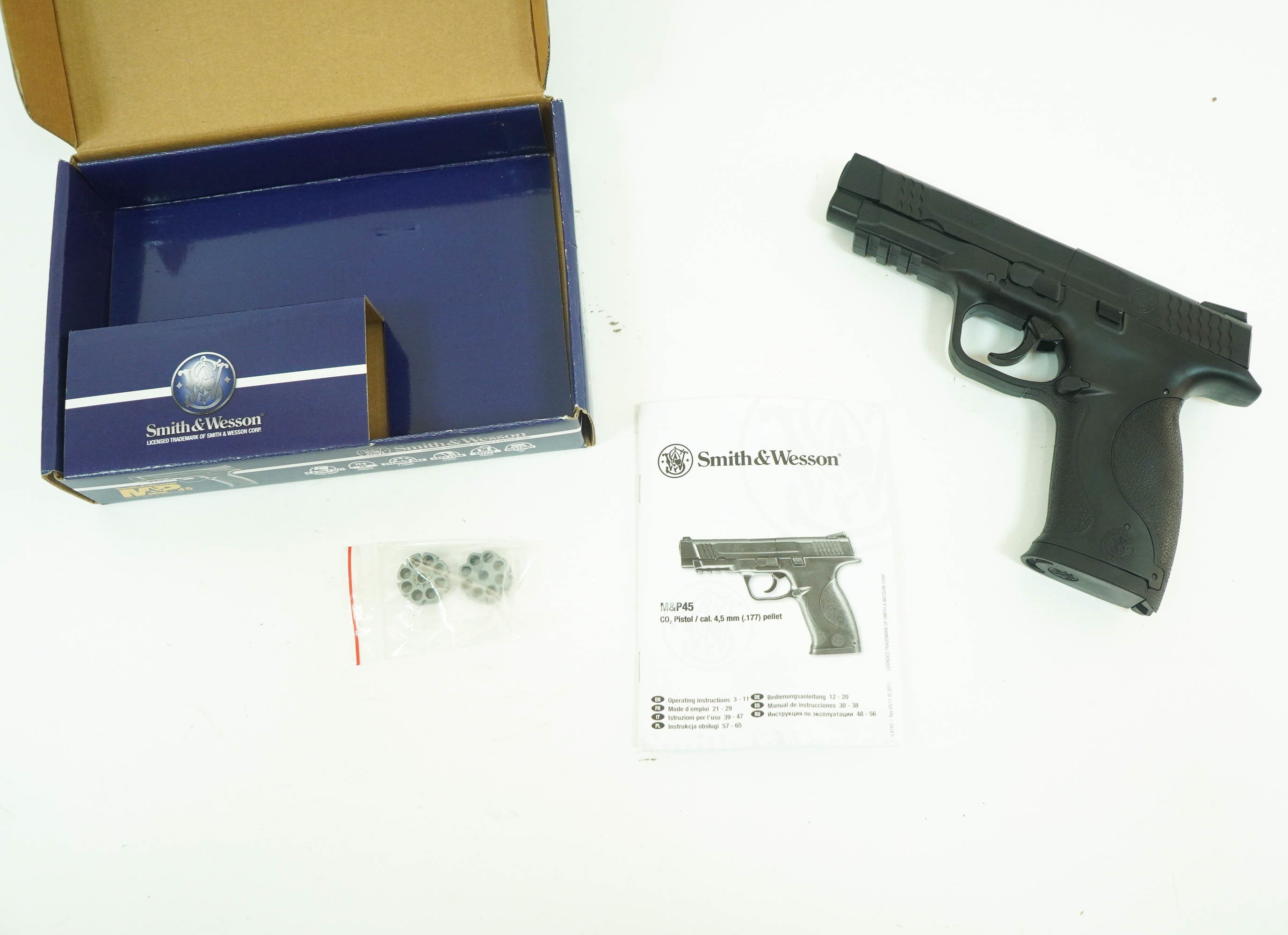 Пневматический пистолет Umarex Smith & Wesson M&P 45, изображение 11